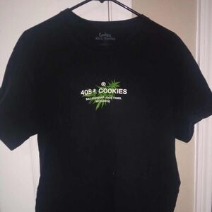 Cookies 40s & Shorties Black Short Sleeve Tee
